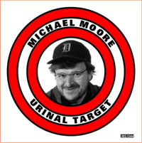Michael Moore Urinal Target