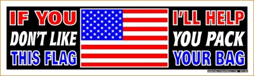 If You Don't Like This Flag I'll Help You Pack Your Bag