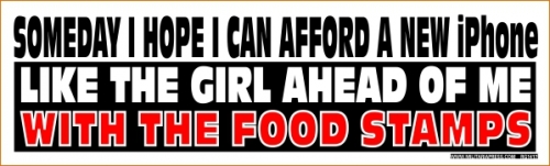 Someday I Hope I Can Afford A New iPhone Like The Girl Ahead Of Me With The Food Stamps