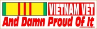 Vietnam Vet And Damn Proud Of It