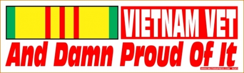 Vietnam Vet And Damn Proud Of It