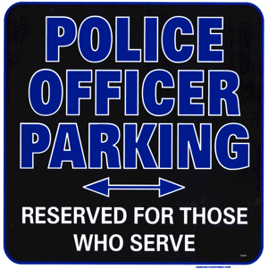 Police Officer Parking