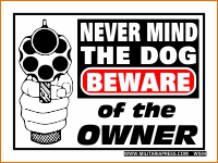 Never Mind The Dog - Beware Of The Owner