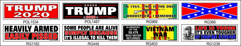 Top Selling Bumper Stickers